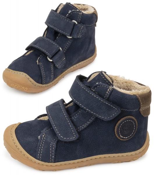 Ricosta Pepino ~ Gedo Lederstiefel Warm ~ Navy