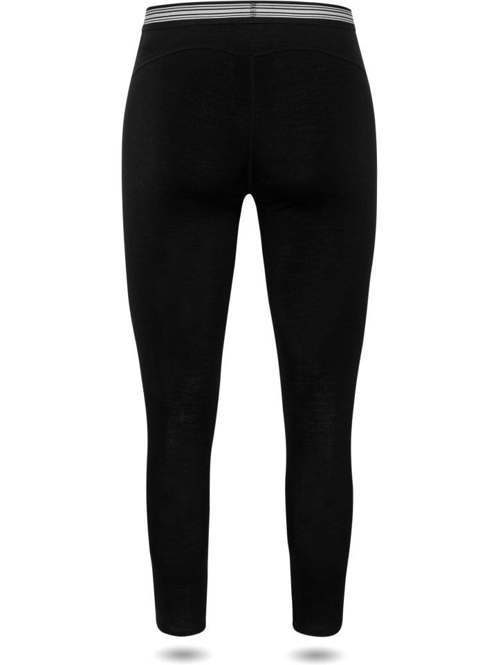 Normani Outdoor Sports Damen Merino Unterwäsche-Set Mandurah/Perth in Schwarz günstig kaufen