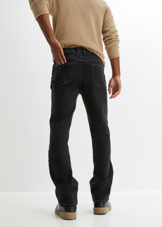 Regular Fit Stretch-Thermojeans, Bootcut