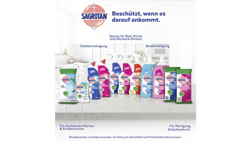 Sagrotan Allzweck- & Boden-Reiniger Frischetraum 1500 ml 1.5 l