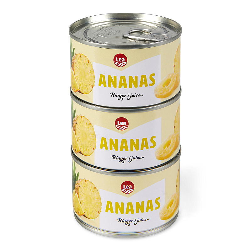 Lea Ananasringer 3-pk LEA
