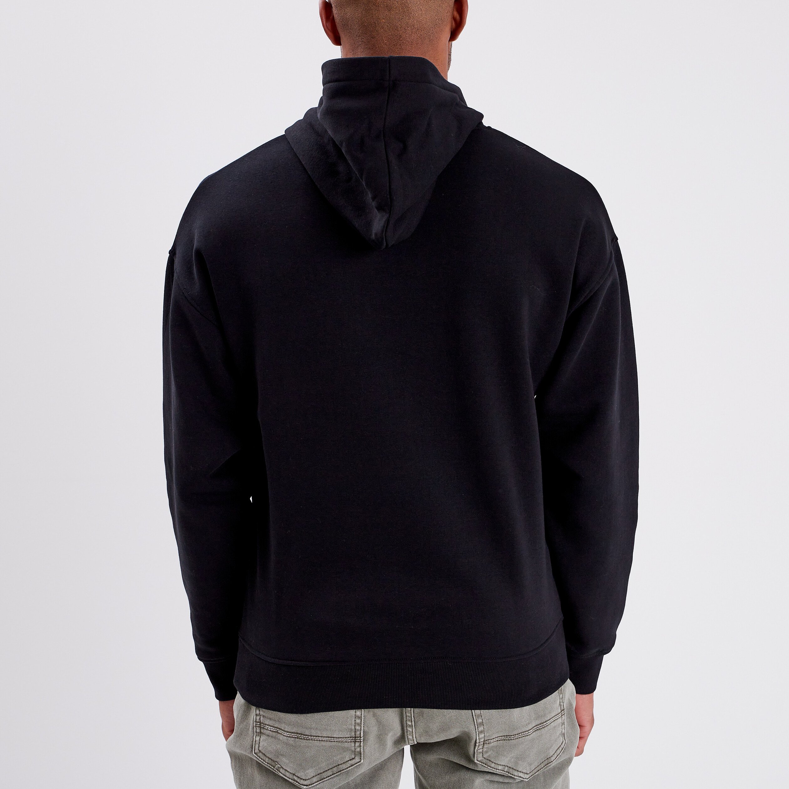 Sweat à capuche hoodie Liberto noir homme | La Halle