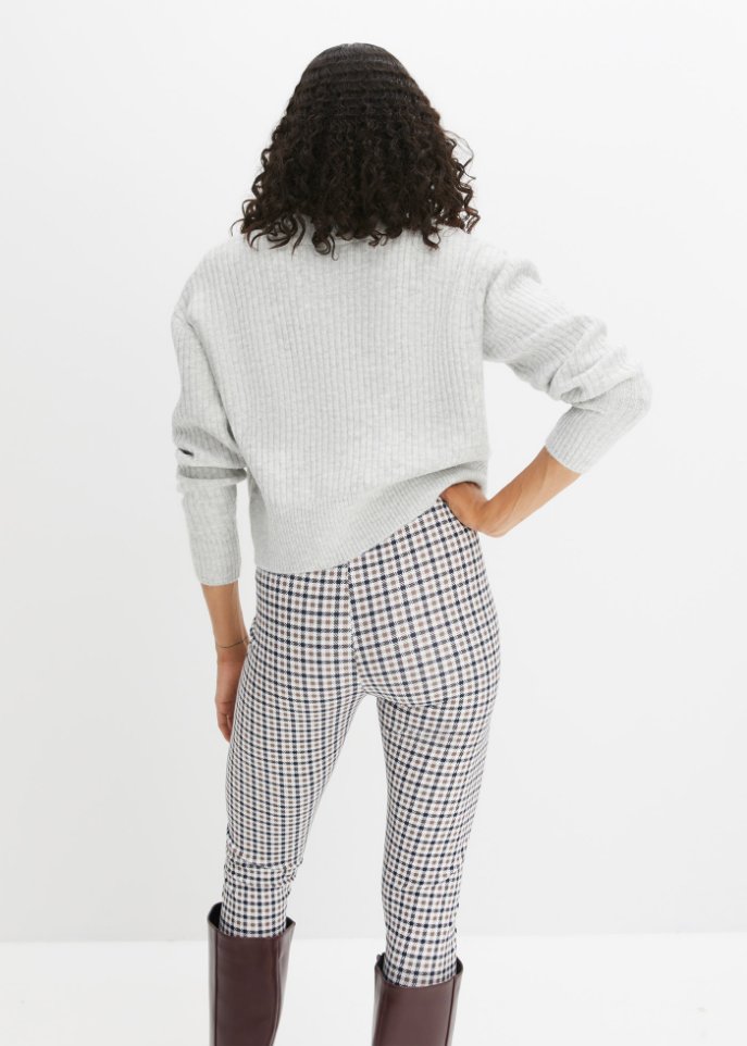 Strickjacke mit Hairyknit