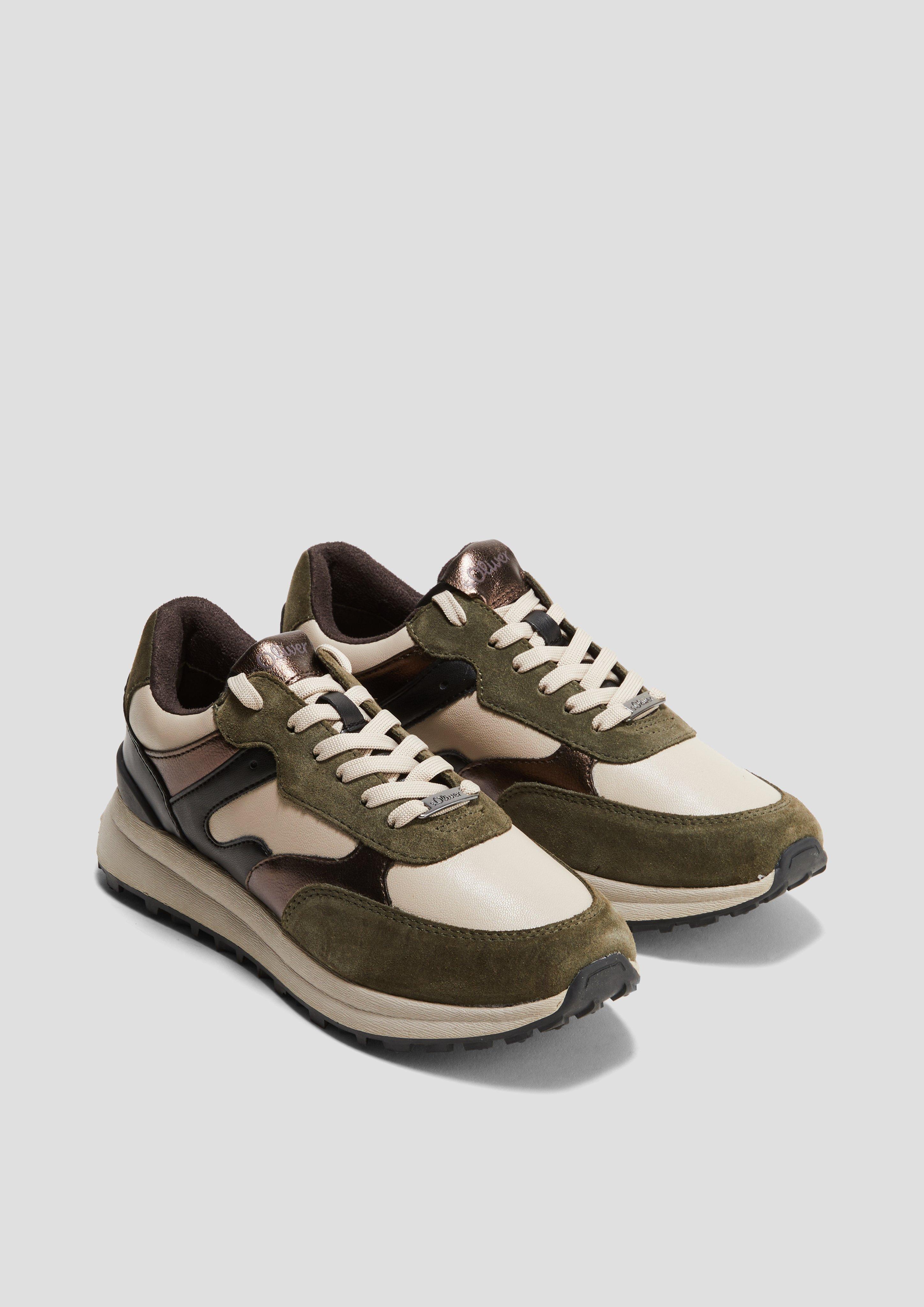 Sneaker mit Kontrast-Details  6008275-730
