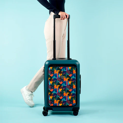 PVG Boulogne Green 4-Wheel Hard-Shell Suitcase