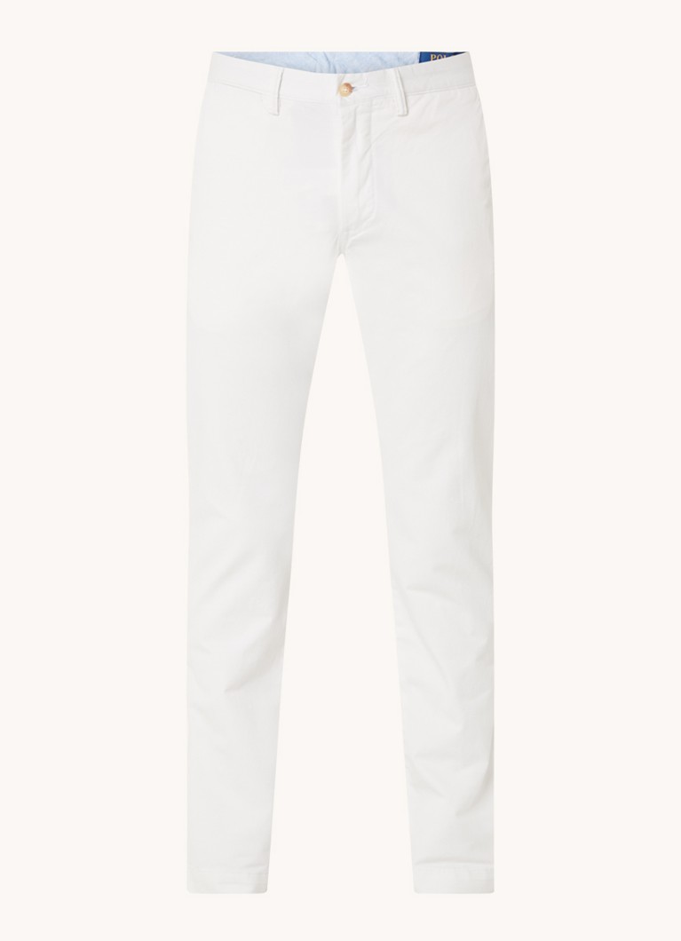 Pantaloni chino elastici cu talie medie Ralph Lauren