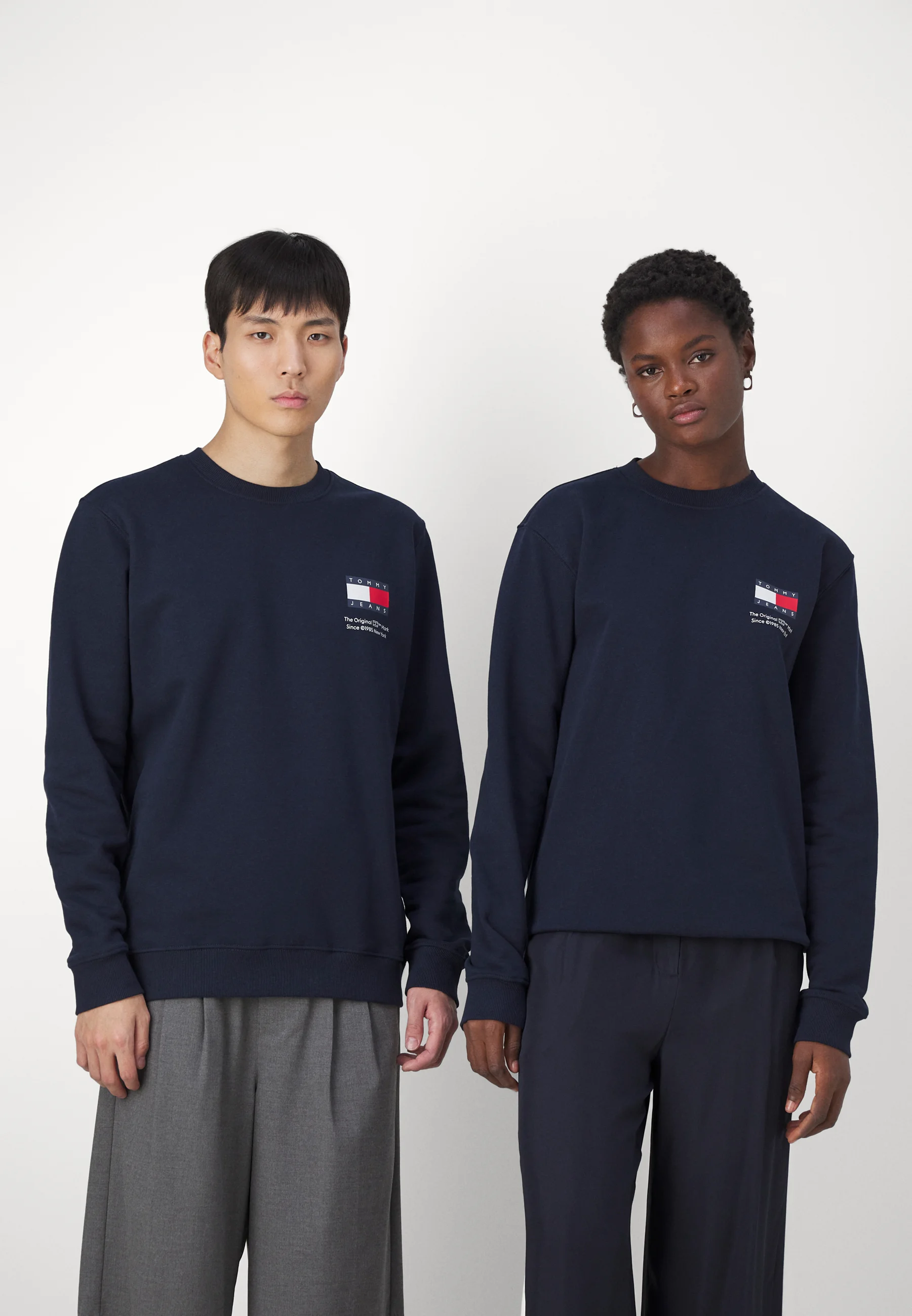 Tommy Jeans ESSENTIAL FLAG CNECK UNISEX - Sudadera
