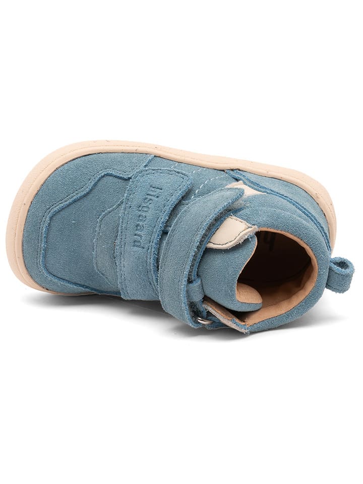 bisgaard Leder-Lauflernschuhe in Blau/ Creme günstig kaufen