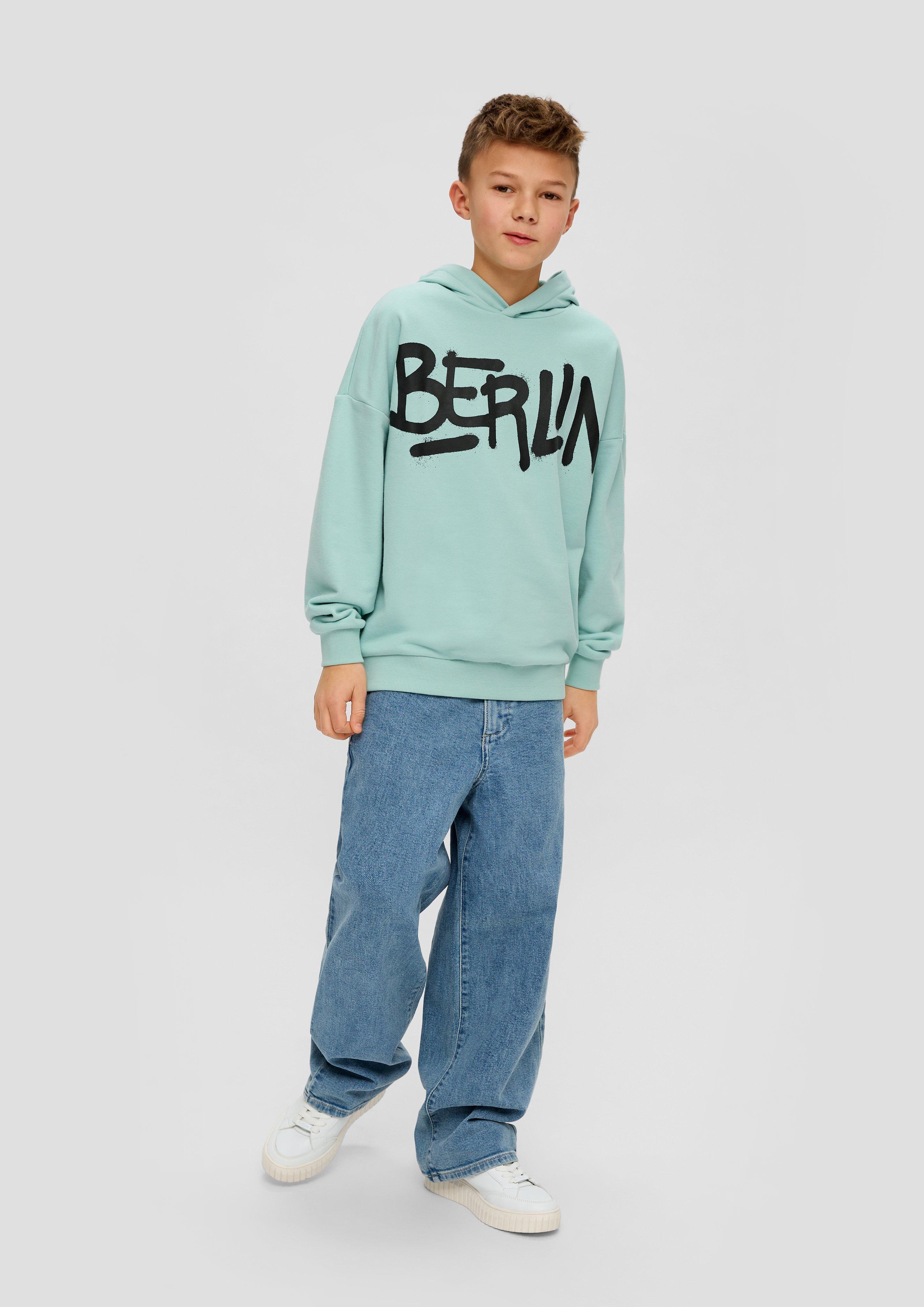 Sweatshirt mit Schriftprint  2140101-6068