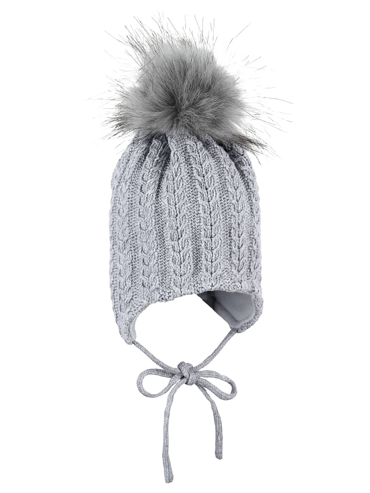 Sterntaler Strickmütze in silber mel. günstig kaufen