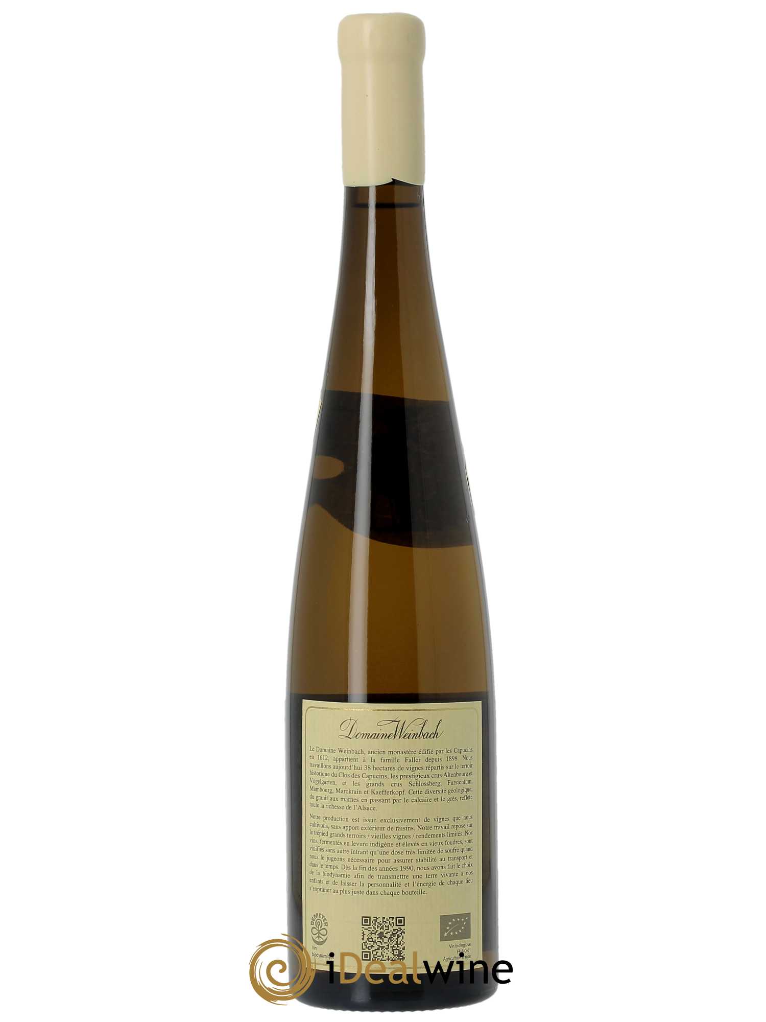 Alsace Grand Cru Riesling Cuvée Sainte Catherine Weinbach (Domaine)  2021 - Lot de 1 Bouteille