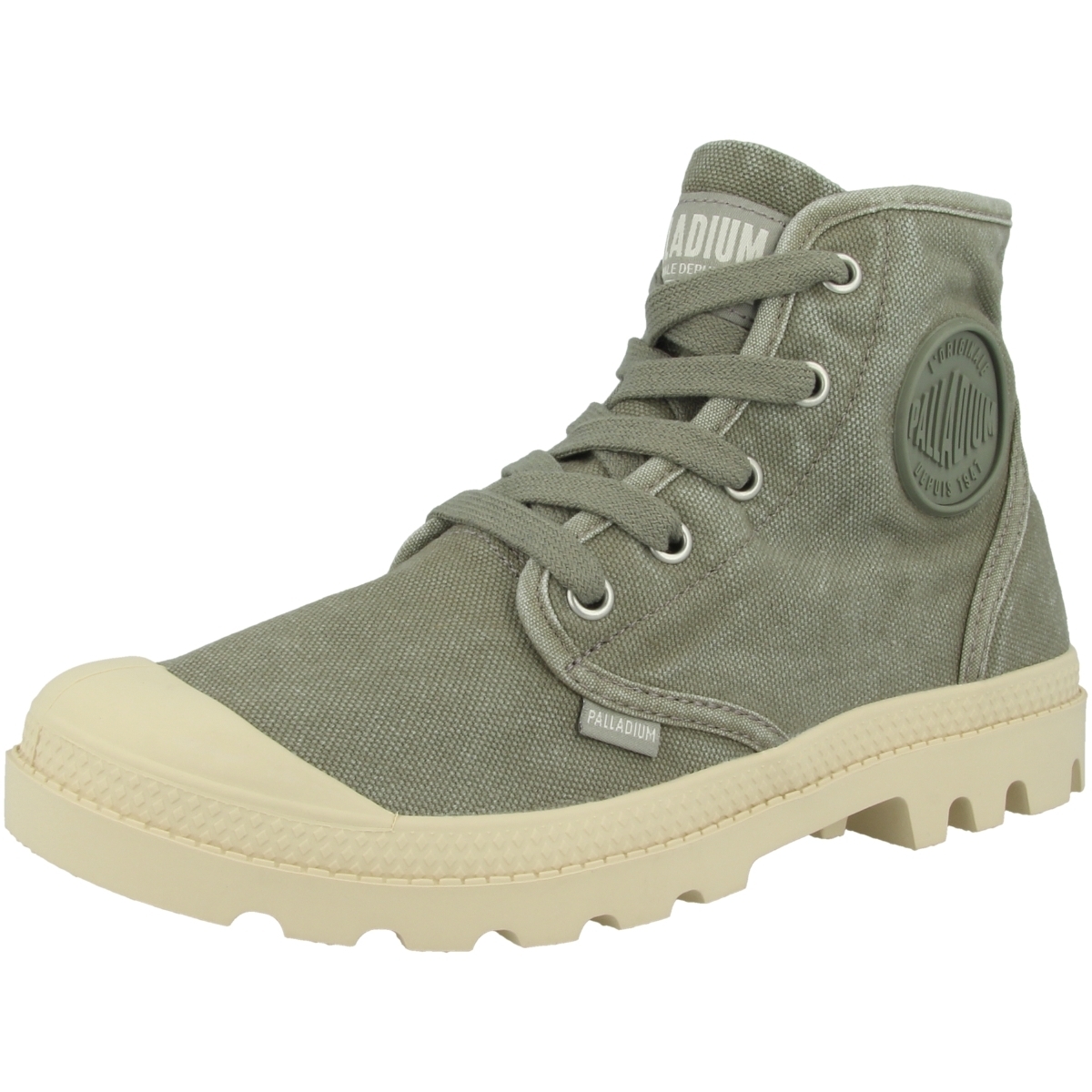 Palladium Pampa Hi Schnürboots gruen