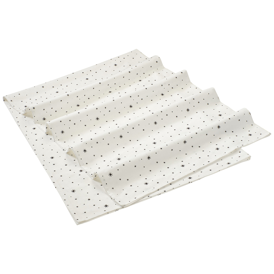 Tischdecke mit Sterne-Allover