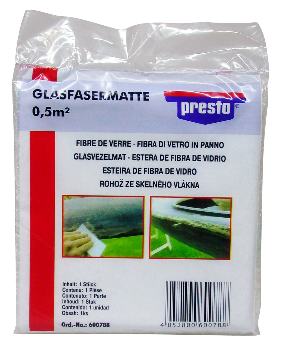 Presto Glasfasermatte 300 g/qm, 0,5m² - ATU