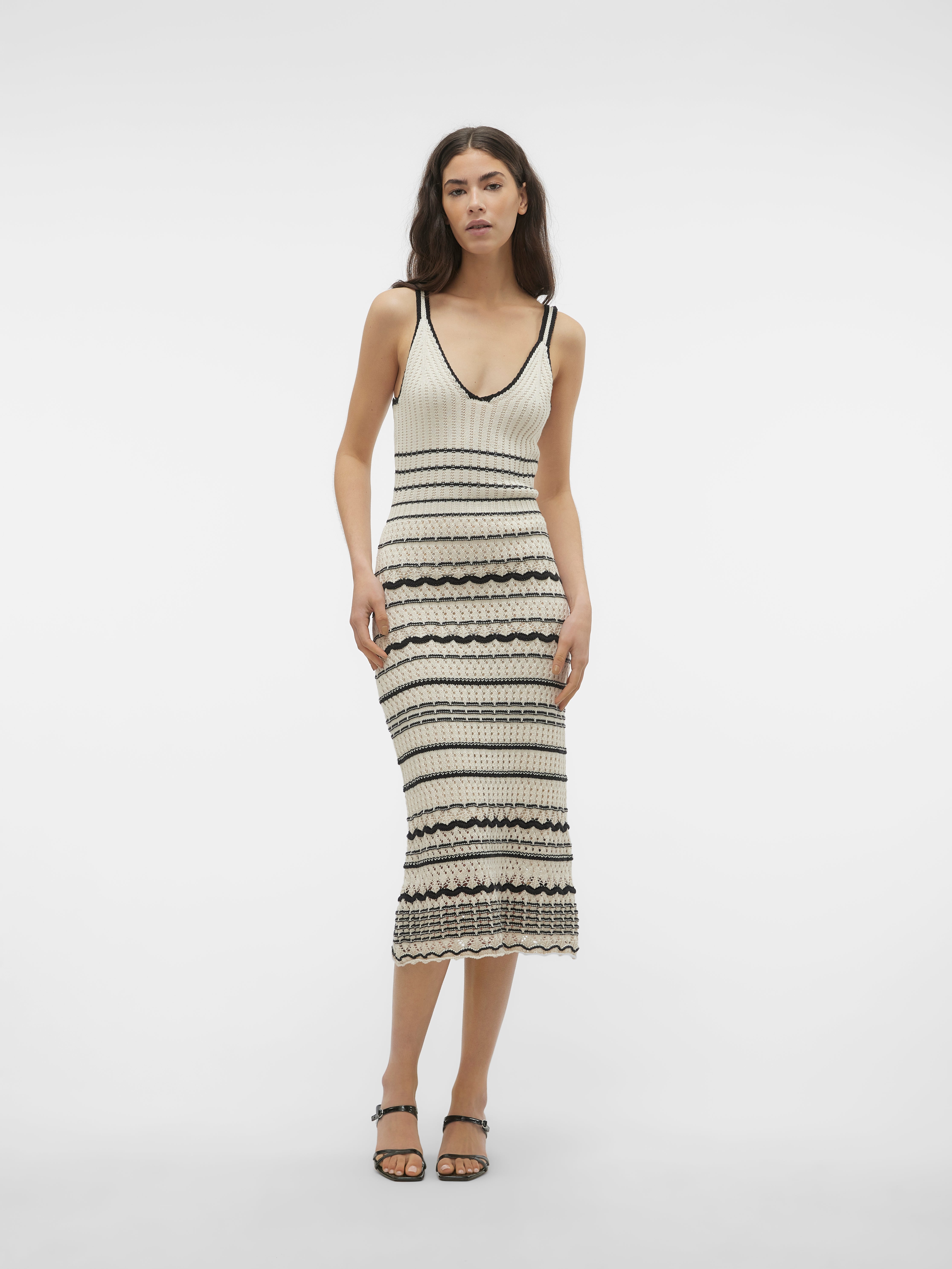 VMMINOU Langes Kleid