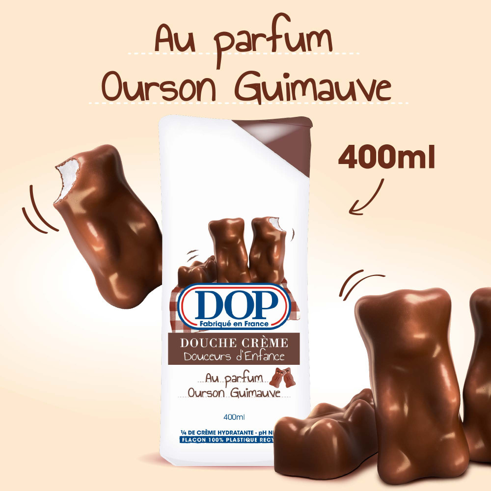 DOP Douceurs d'Enfance Gel douche crème au parfum des oursons guimauve