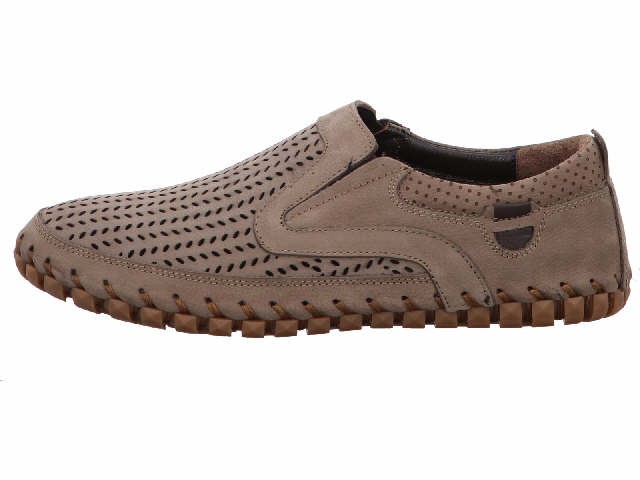 GEMINI Komfort Slipper grau