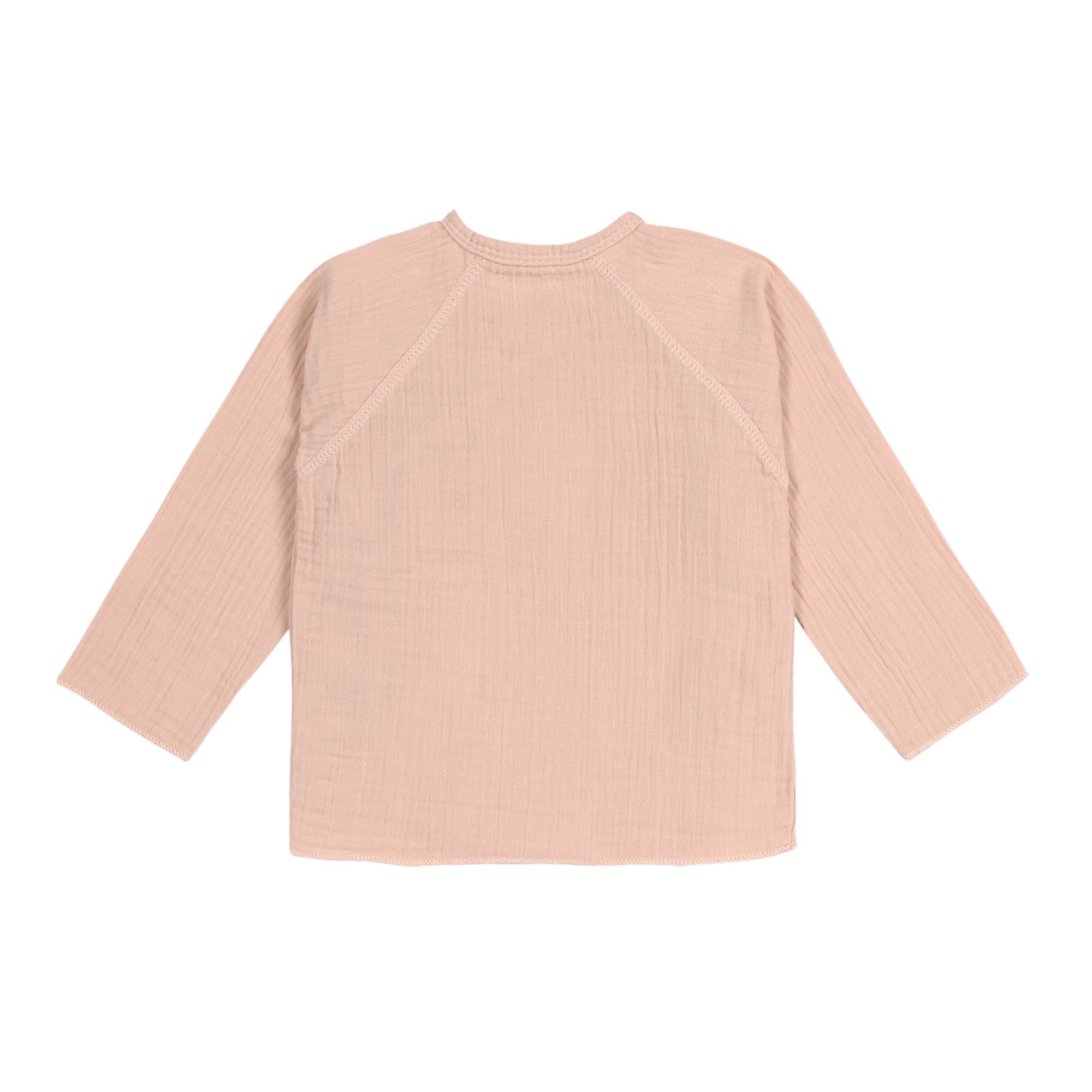 Baby Wickelshirt - Bio Baumwolle, Rosa