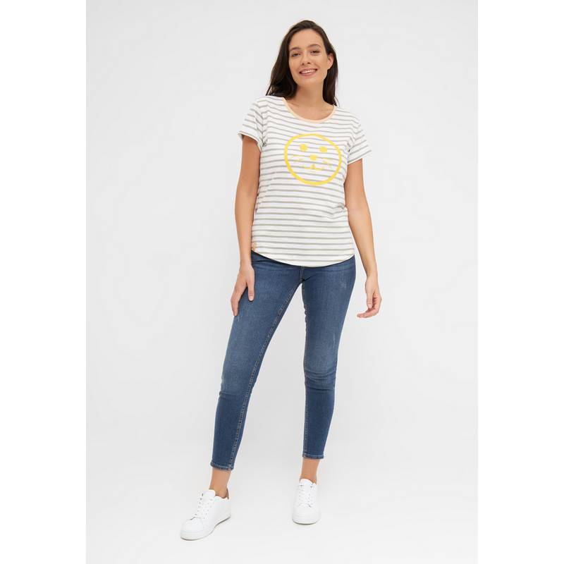 Derbe Robsmile Striped T-Shirt Damen