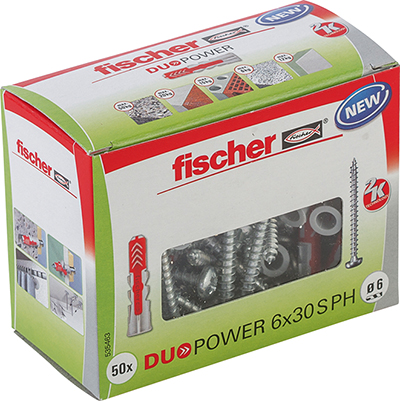 Fischer 535463 DUOPOWER 6x30 PH LD med topstykke
