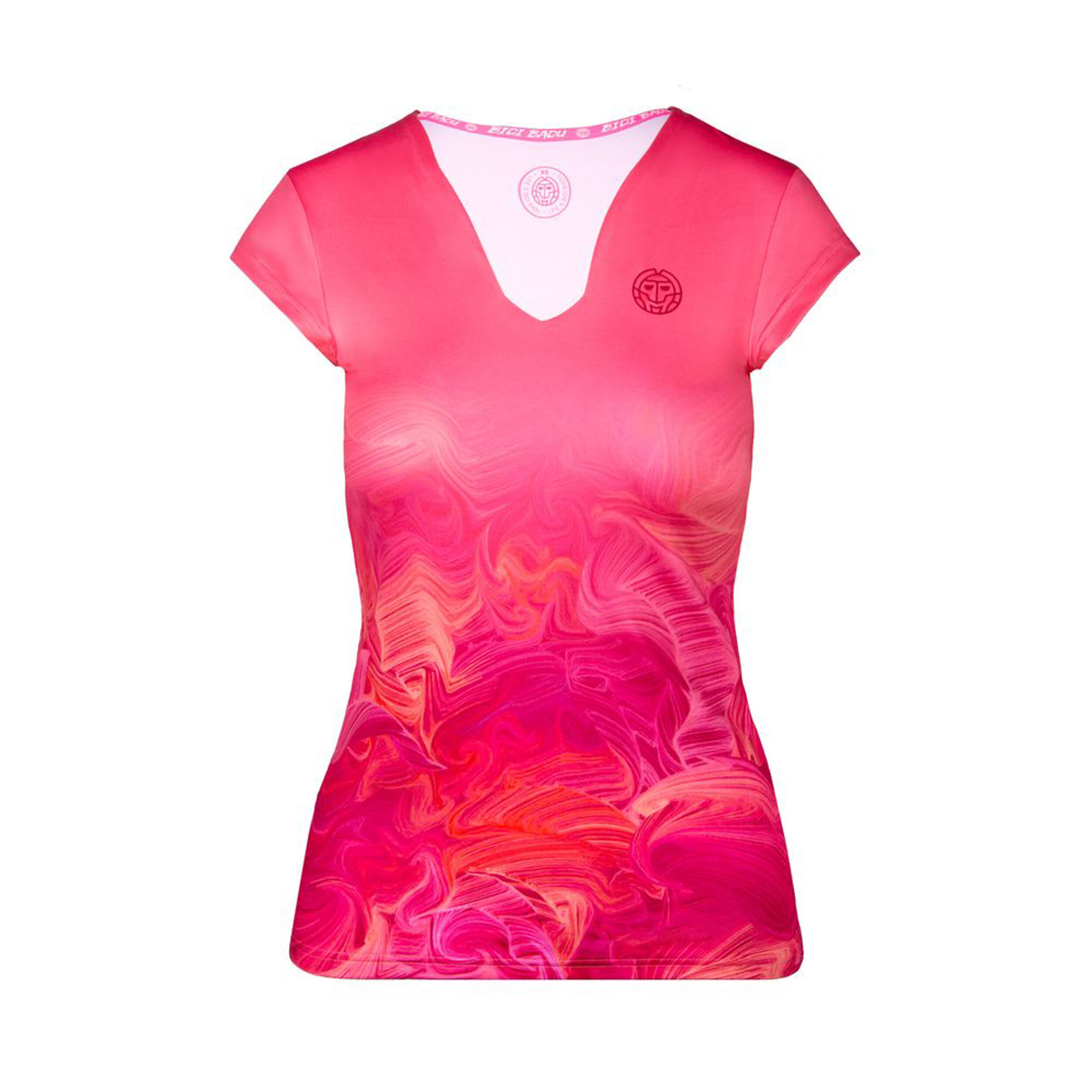 Anele Tech Roundneck T-Shirt Mädchen - Pink, Mehrfarbig