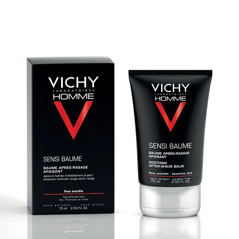 Vichy Homme Homme Sensi Baume Mineral Ca umirujući balzam poslije brijanja - Balzam poslije brijanja