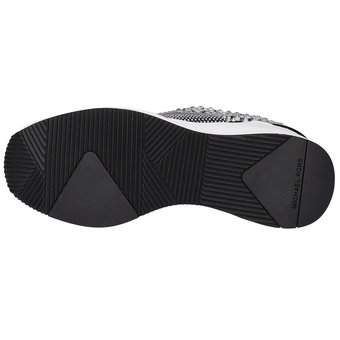 Michael Kors Georgie Crystal Trainer in schwarz