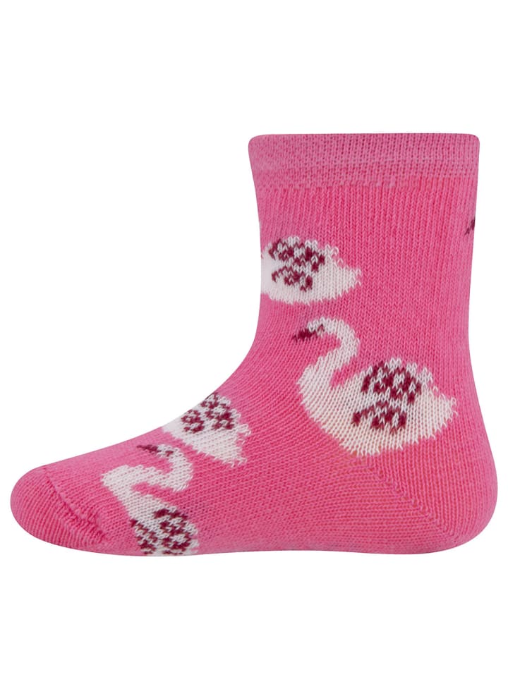 ewers 2er-Set Socken 3er Pack Regenbogen/Ringel/Schwan in wild orchidee-beige mel. günstig kaufen