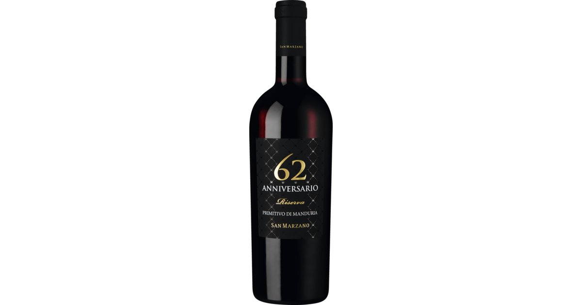 Anniversario 62 Primitivo di Manduria Riserva