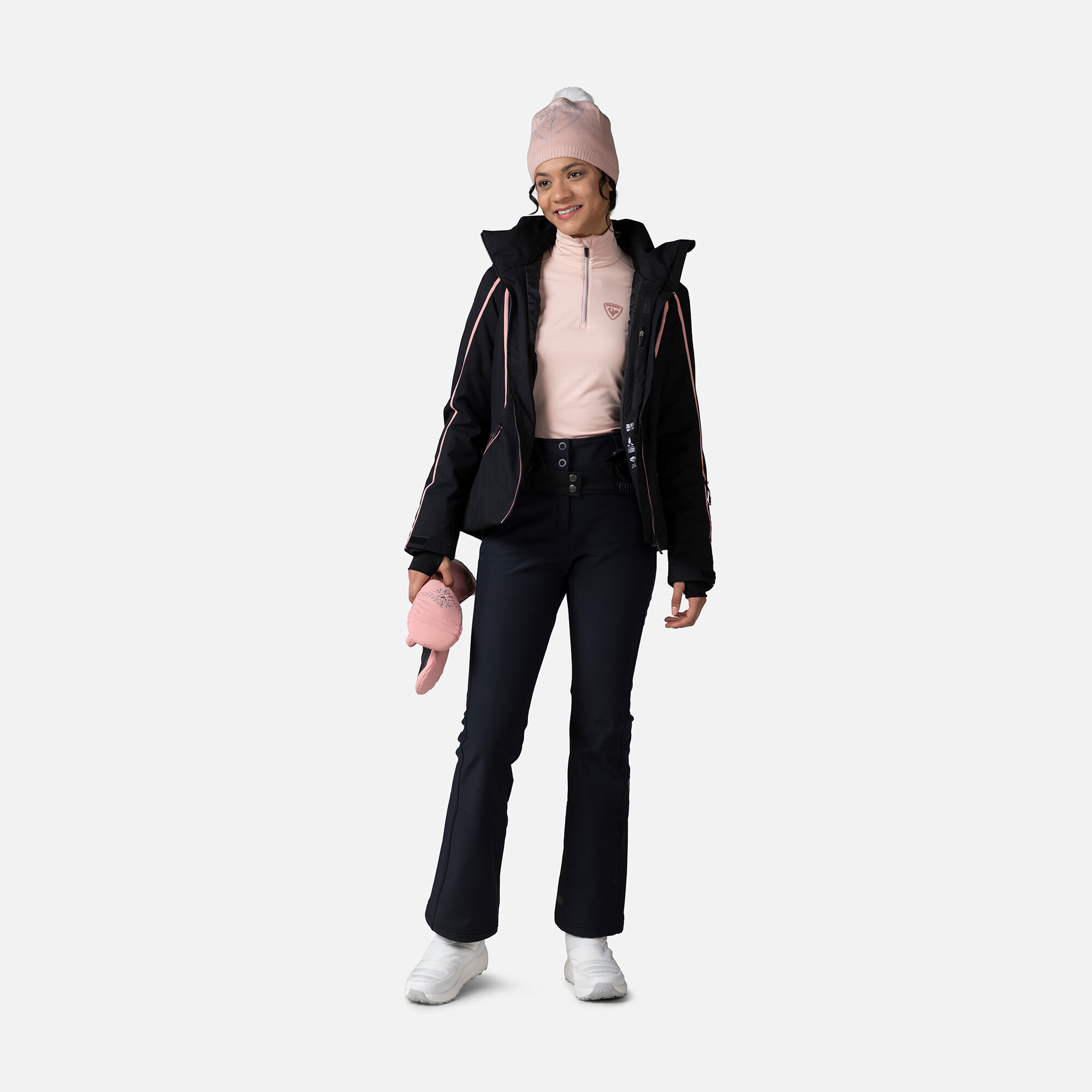 Première couche demi-zip Classique femme