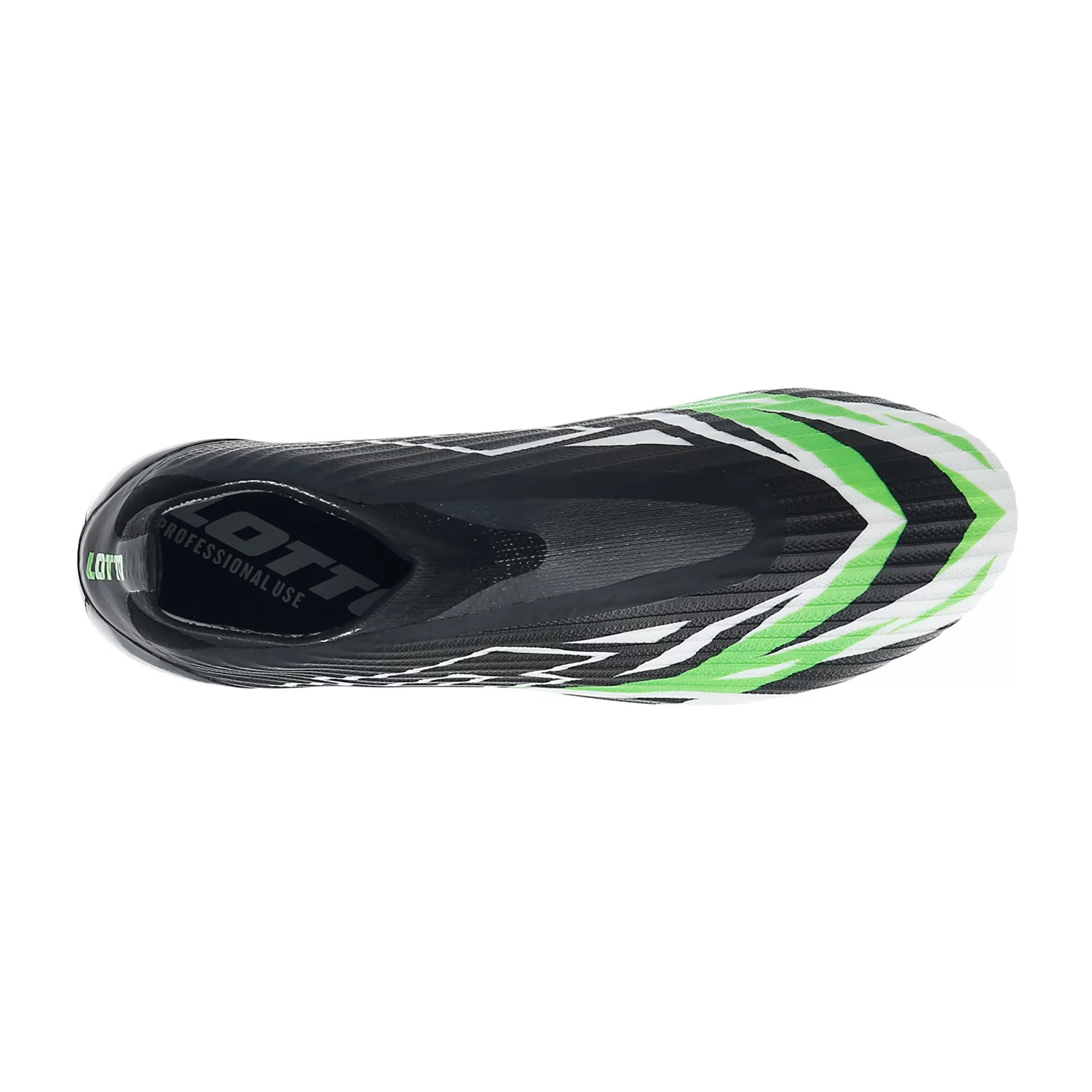 Kopačky SOLISTA 100 VI GRAVITY FG ČERNÁ/ČERNÁ/JARNÍ ZELENÁ