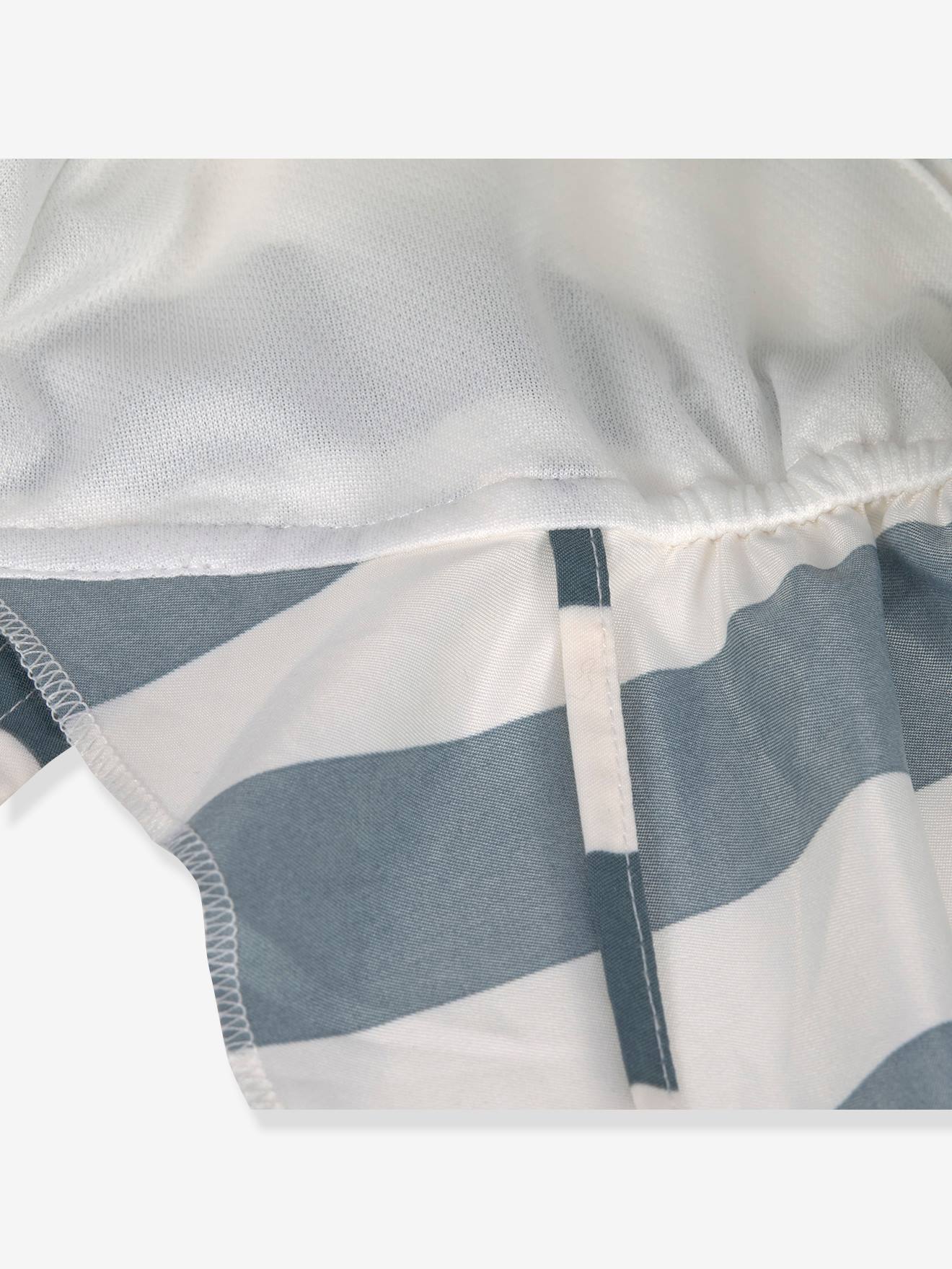 Casquette protège nuque enfants LÄSSIG bleu imprimé