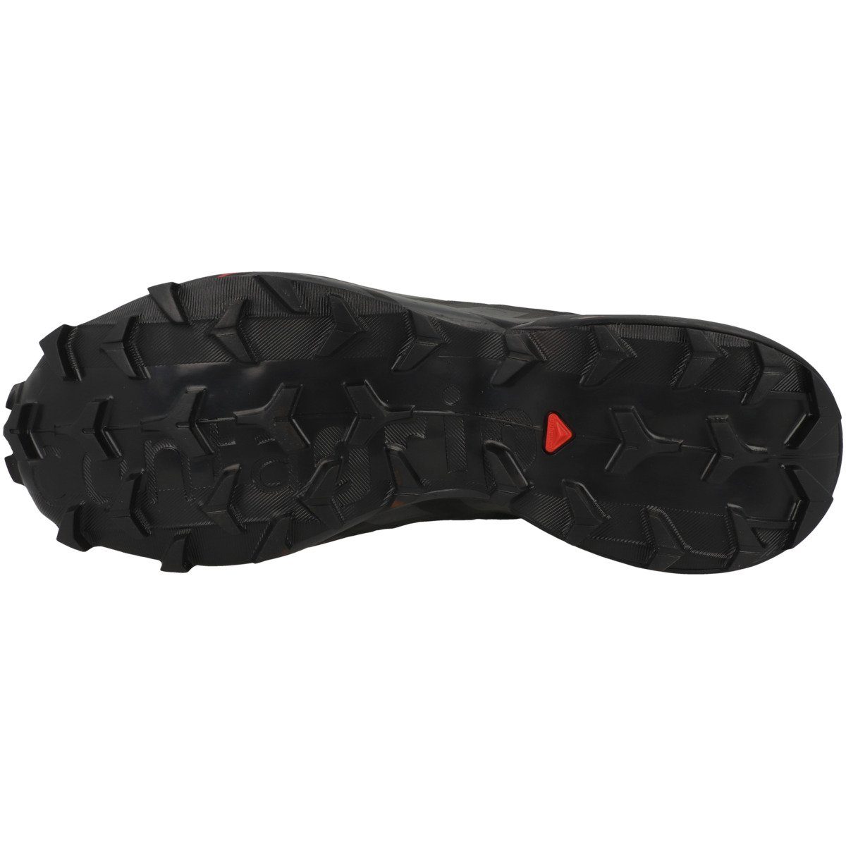 Salomon Speedcross 6 Wide Herren Laufschuh Zuglasche an Zunge und Ferse
