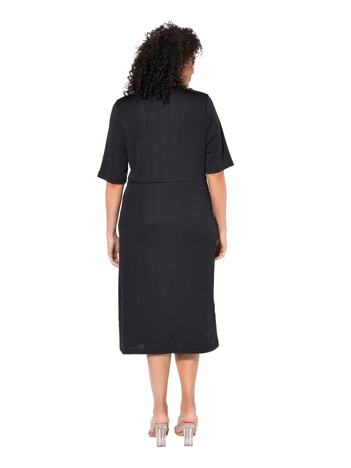 Ulla Popken Kleid in schwarz günstig kaufen