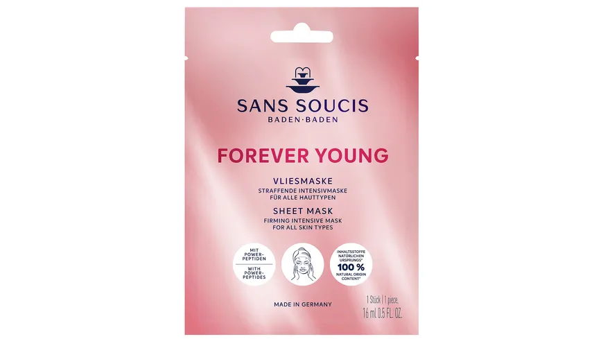 SANS SOUCIS Vliesmaske Forever Young 16 ml