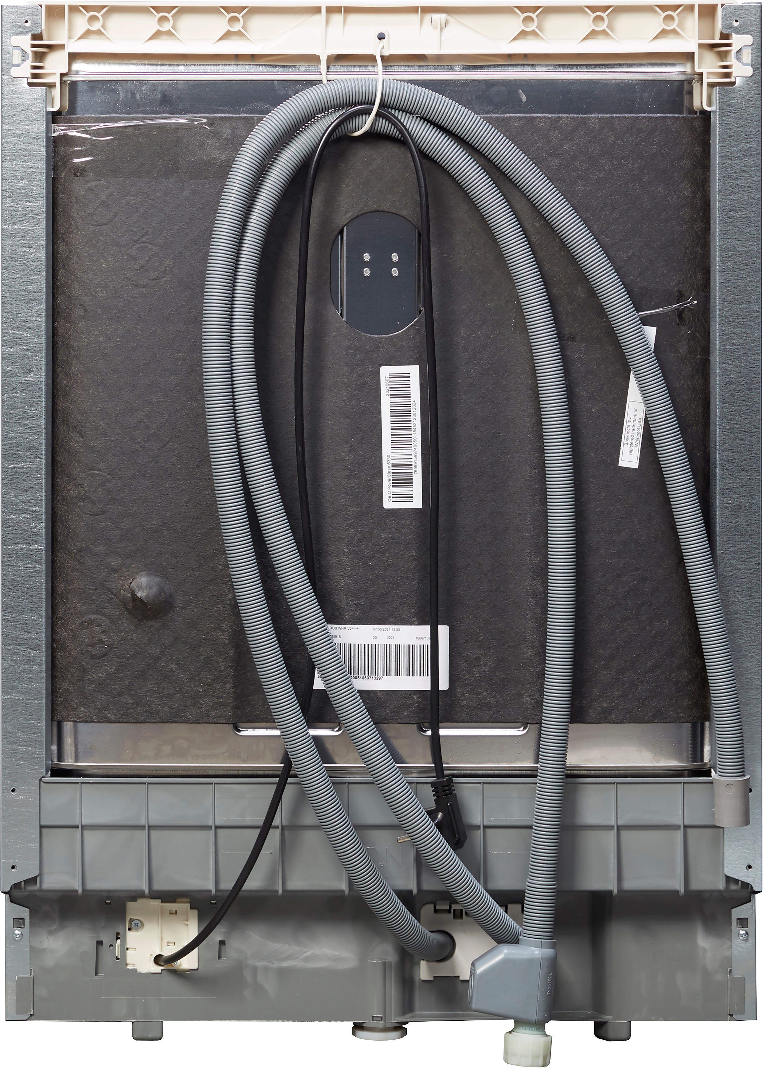 BAUKNECHT vollintegrierbarer Geschirrspüler, OBIO POWERCLEAN 6330, 14 Maßgedecke