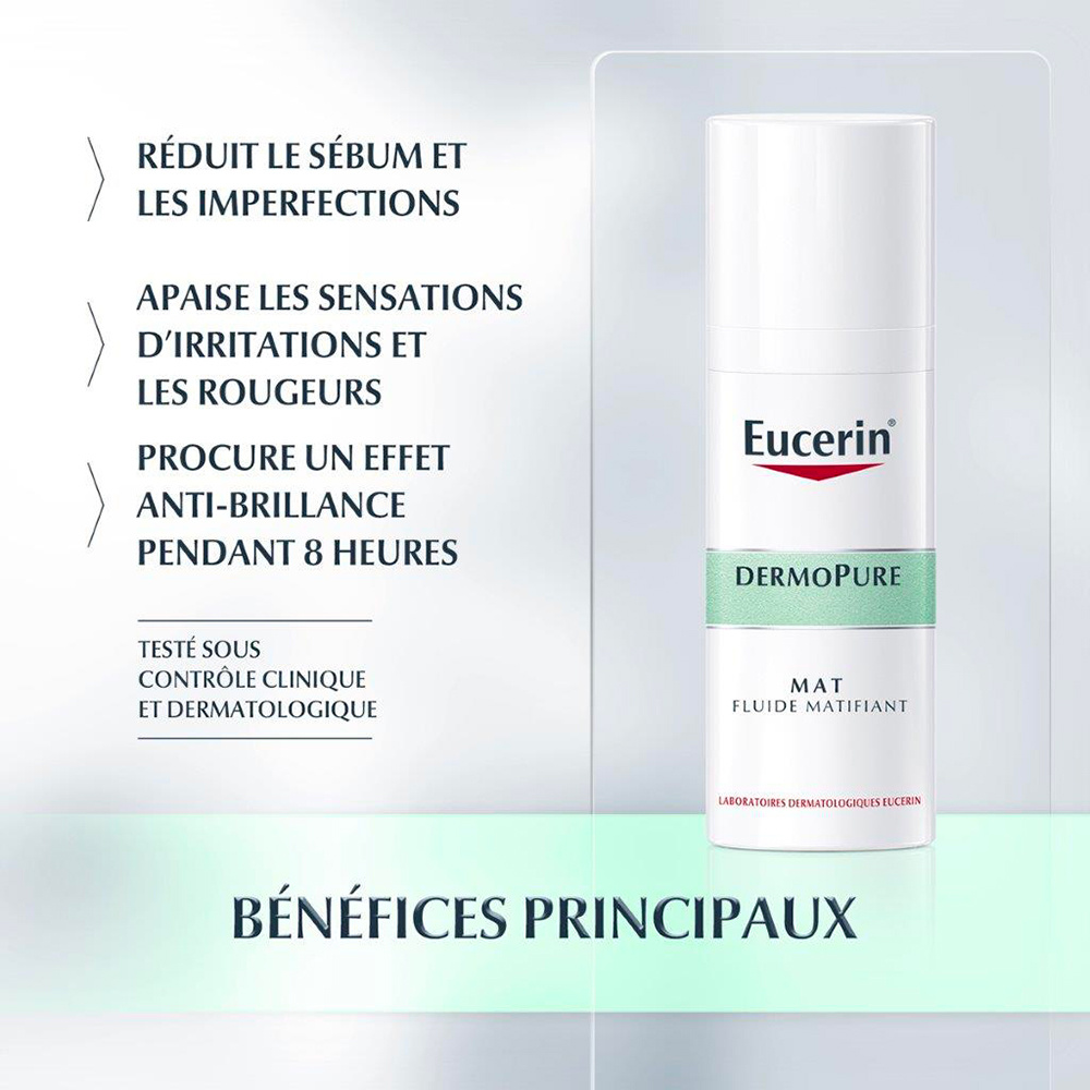eucerin Eucerin DermoPure MAT Fluide Matifiant Soin matifiant visage