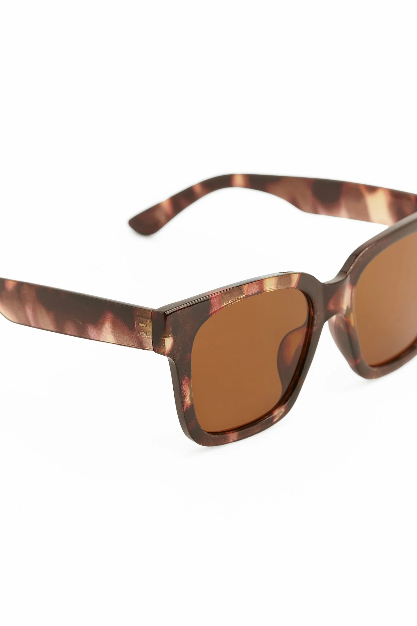 Große runde recycelte Sonnenbrille