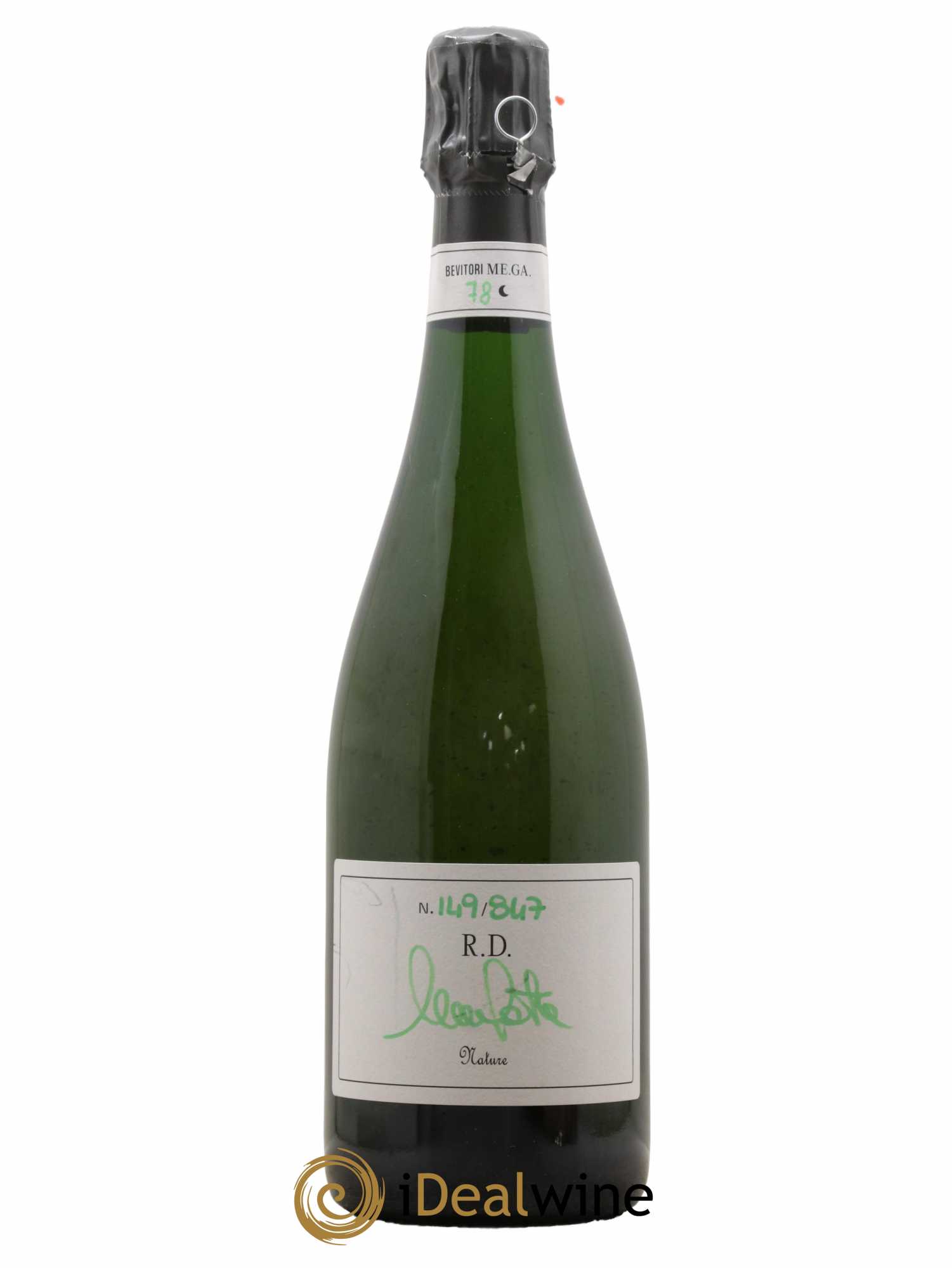 Champagne 78 lunes serie limitée R.D Nature Nicolas Gatta  - Lot de 1 Bouteille