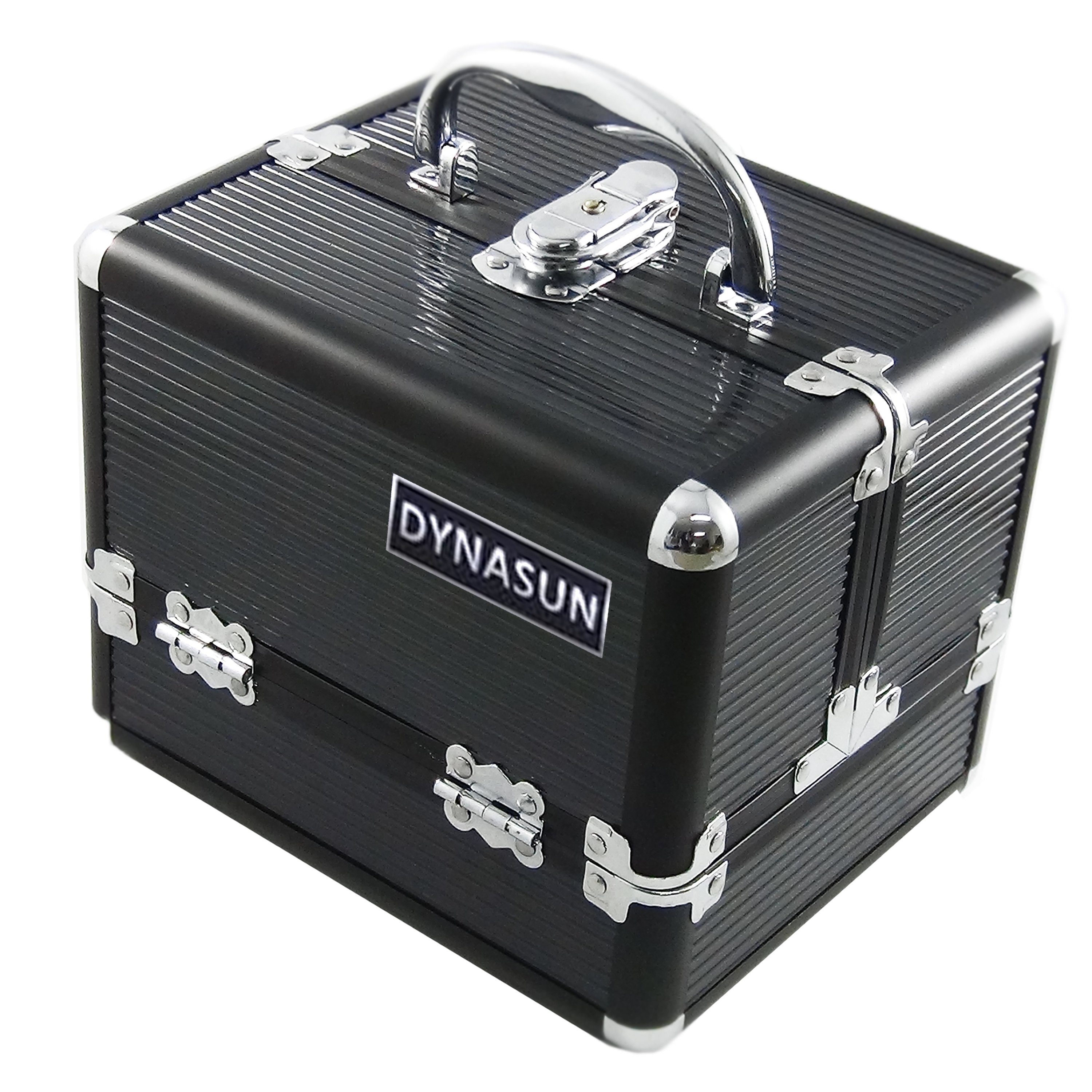Dynasun Kosmetikkoffer BS35 BLACK, BS35 21x17x17cm Schwarz Professionelles Designer Beauty Case