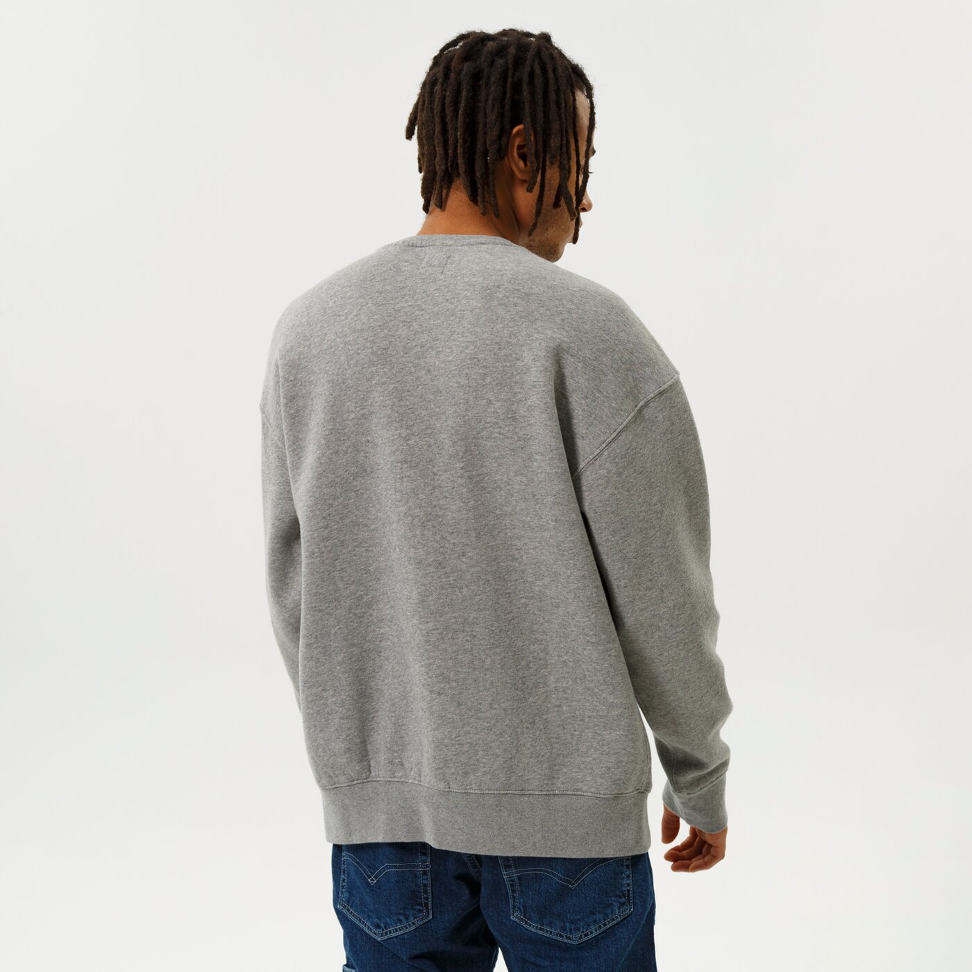 LEVI'S SWEATSHIRT T3 RELAXED GRAPHIC CREW Grau