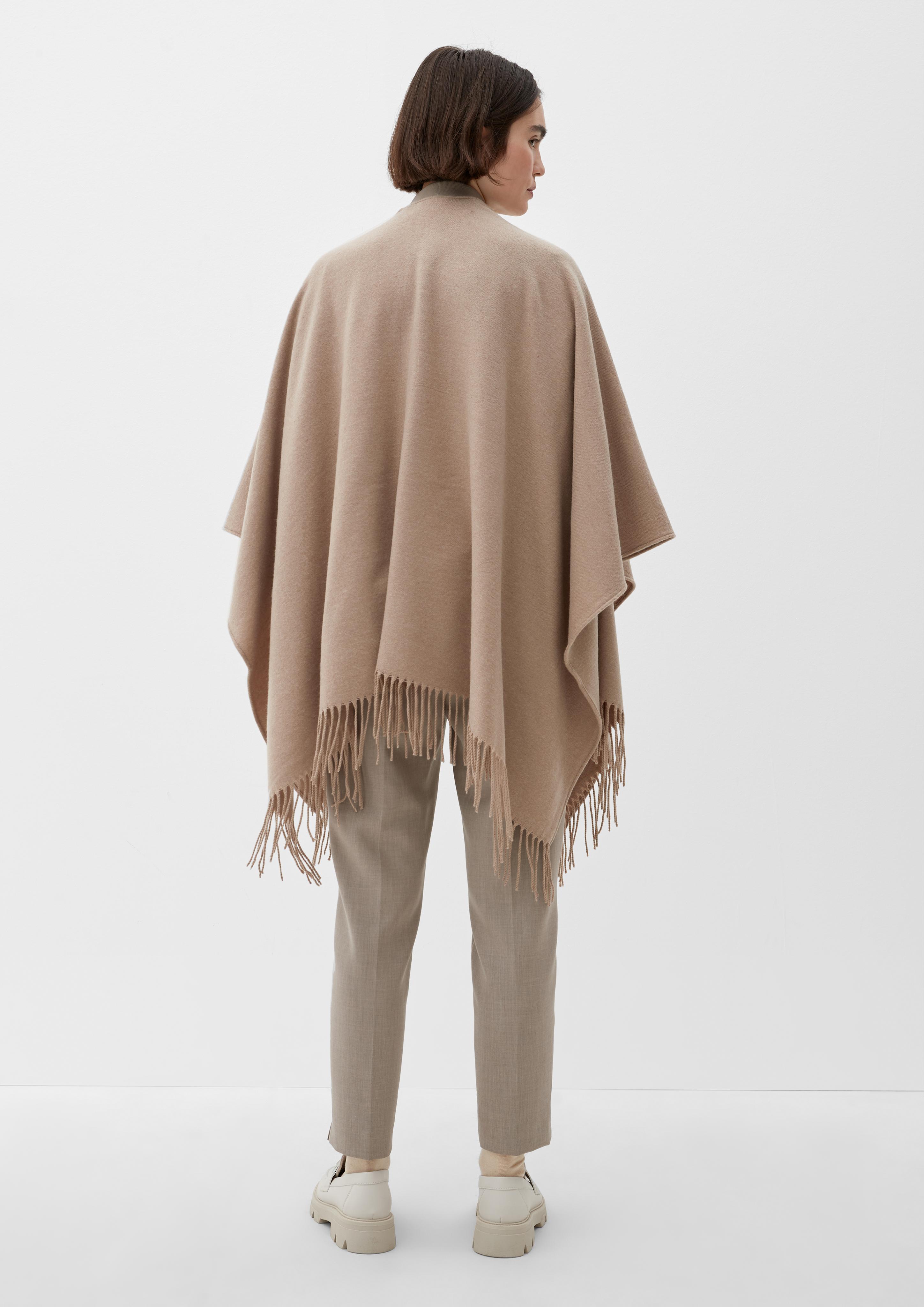 Poncho aus Viskosemix  2123619-8166