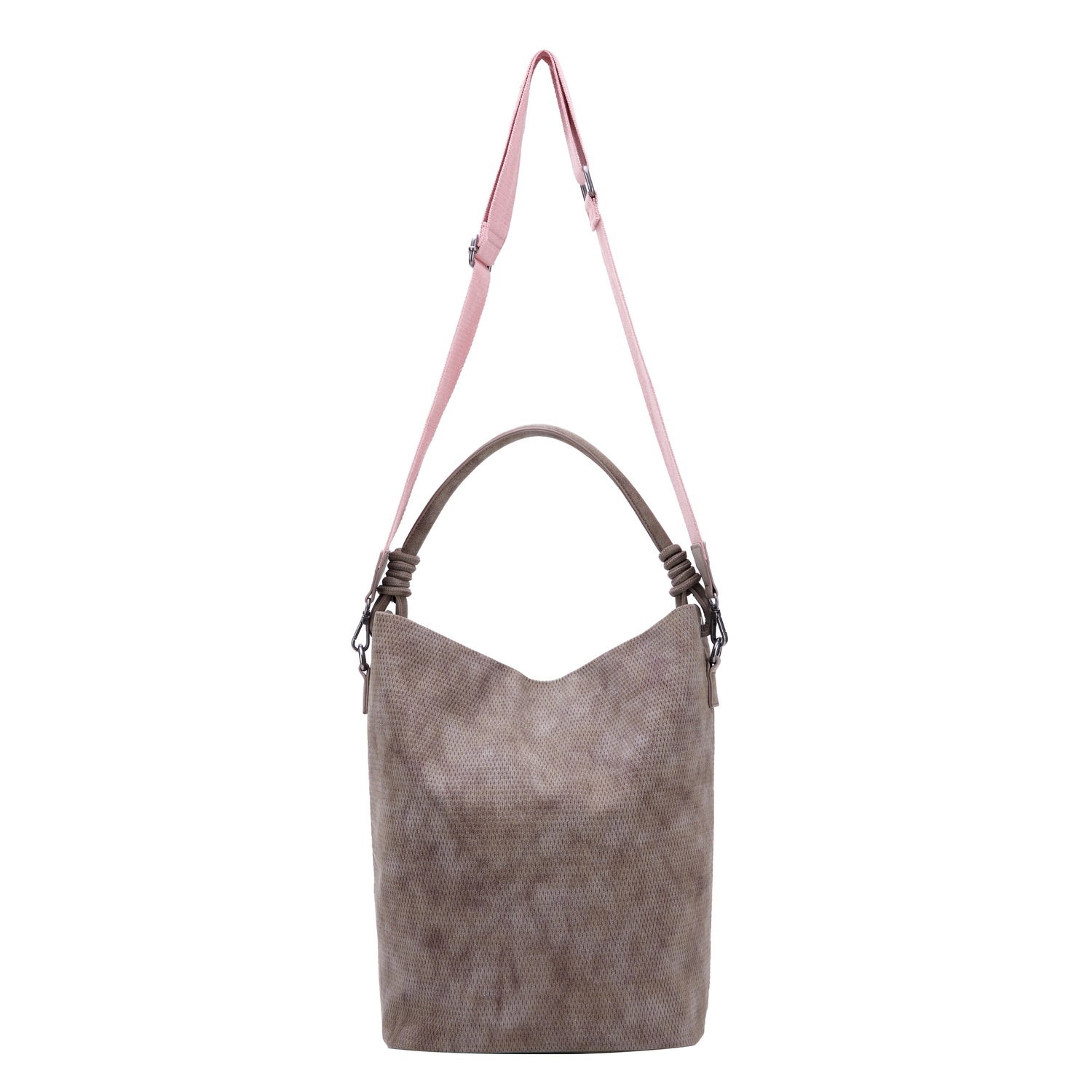 Schultertasche Juky02 mit dekorativen Knotenelementen