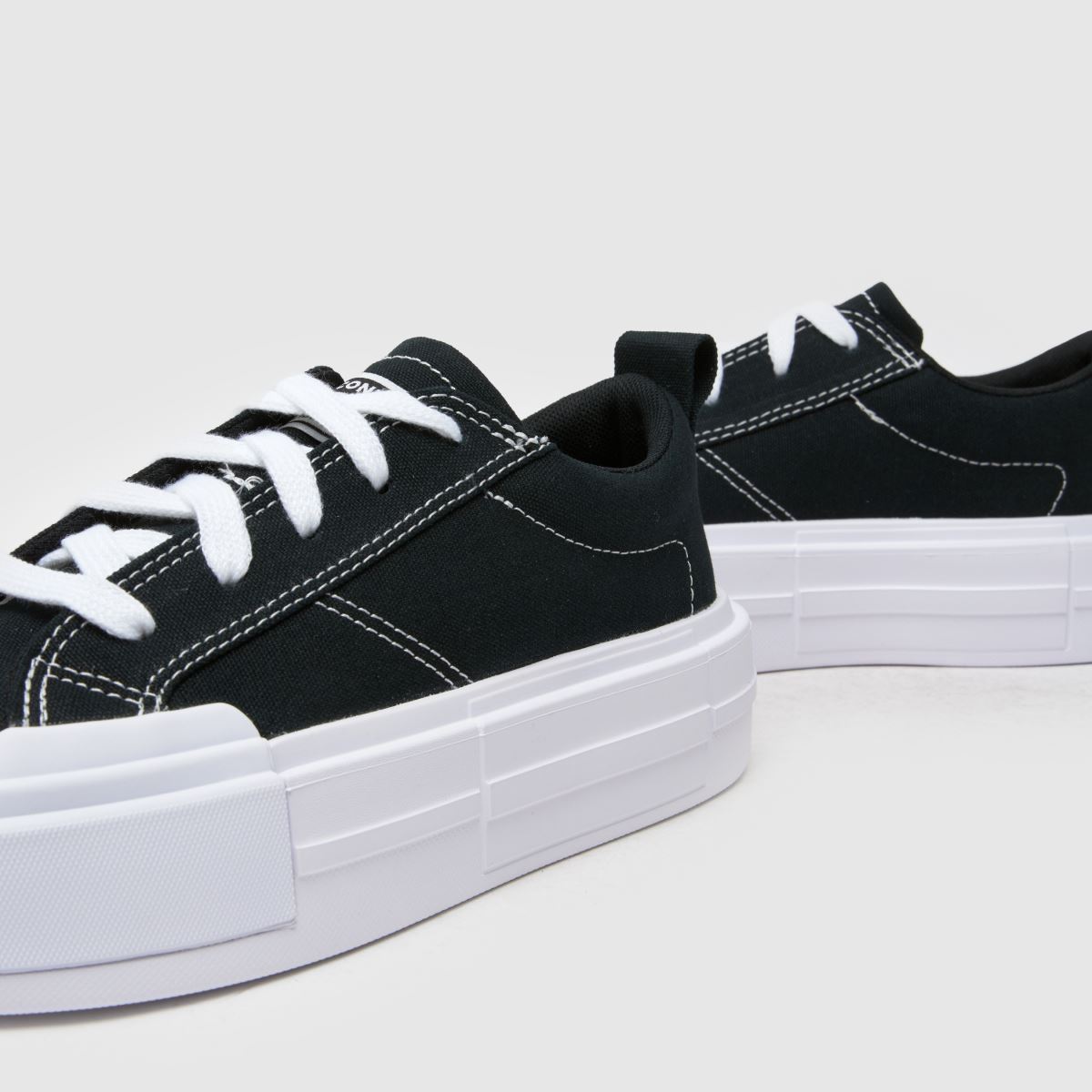 Converse svarta och vita All Star Cruise Youth-sneakers