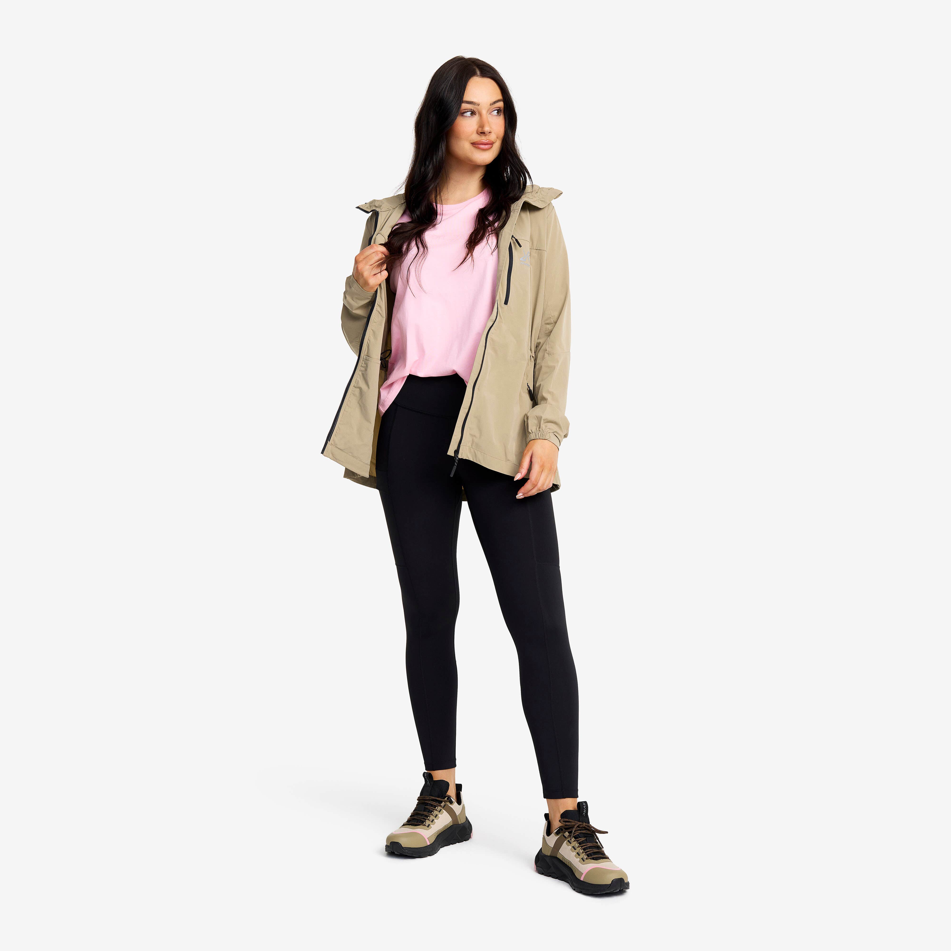 Aspect Wind Jacket Femme Khaki