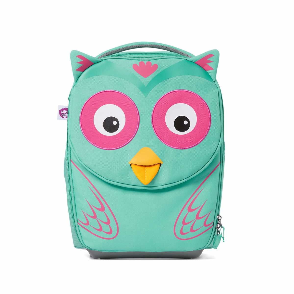 AFFENZAHN Handtaschen grün Kinderkoffer EULE