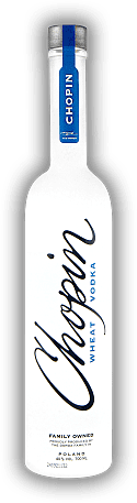 Chopin Wheat Vodka Polish Chopin Wheat Vodka Polish Der leichteste Vodka des Hauses Chopin. Vierfach destilliert aus polnischem Weizen. 0,7	 Liter - Vol 40%