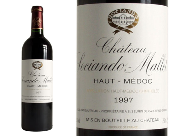 Château Sociando-Mallet Rouge 1997 Bordeaux Haut-Médoc