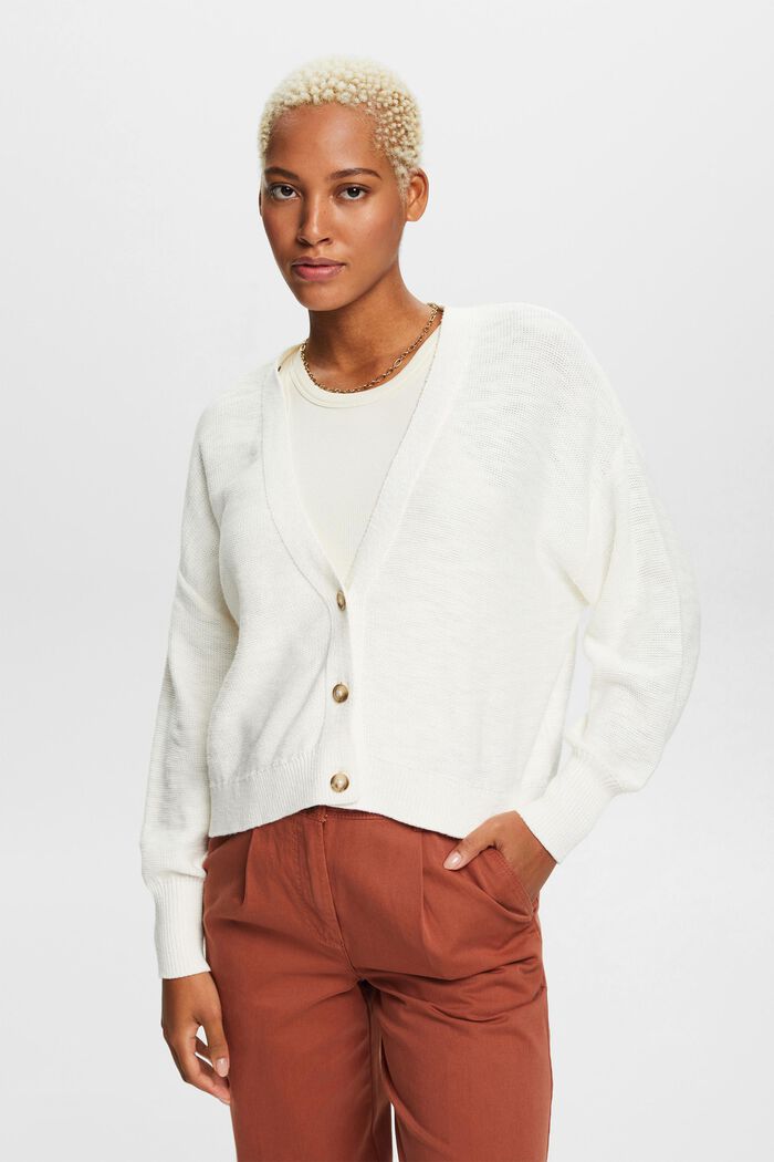 Strick-Cardigan aus Baumwolle