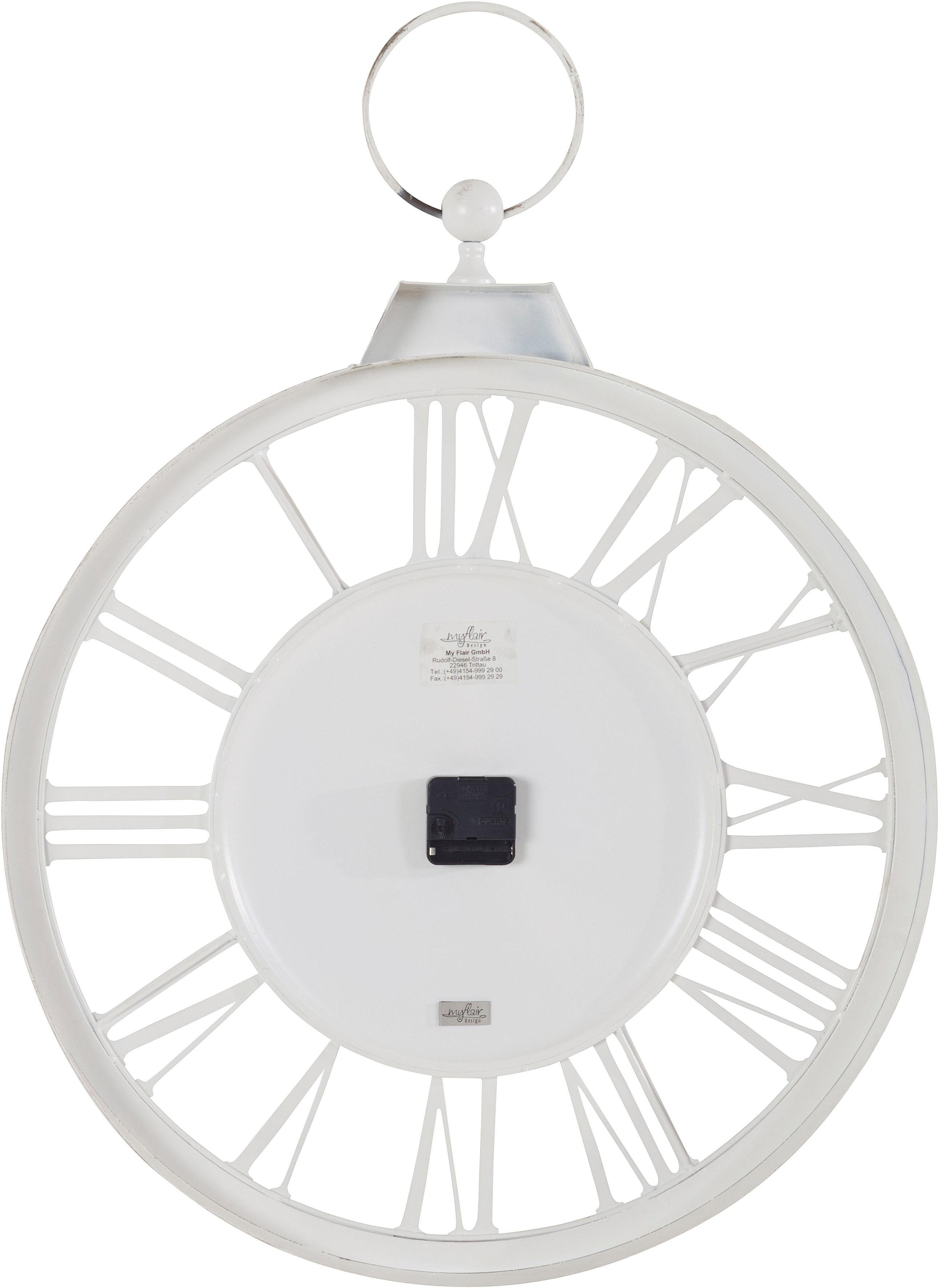 Home affaire Wanduhr Leonique (römische Ziffern, 58 cm)